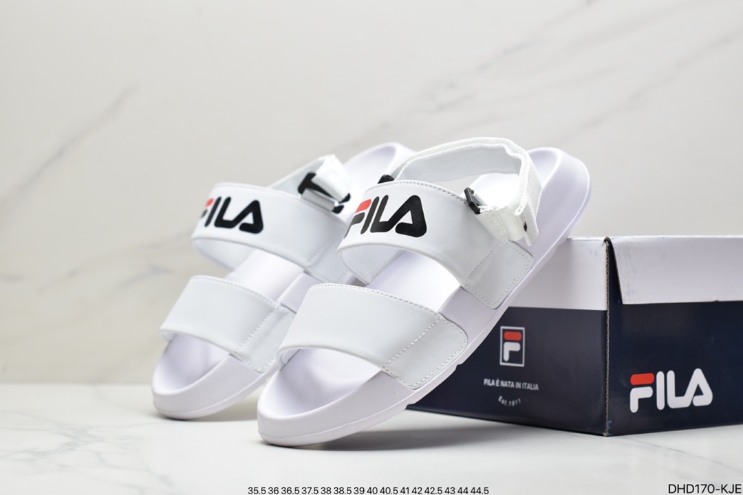 90 菲乐FILA TAPER 斐乐露趾运动拖鞋记忆海绵鞋垫