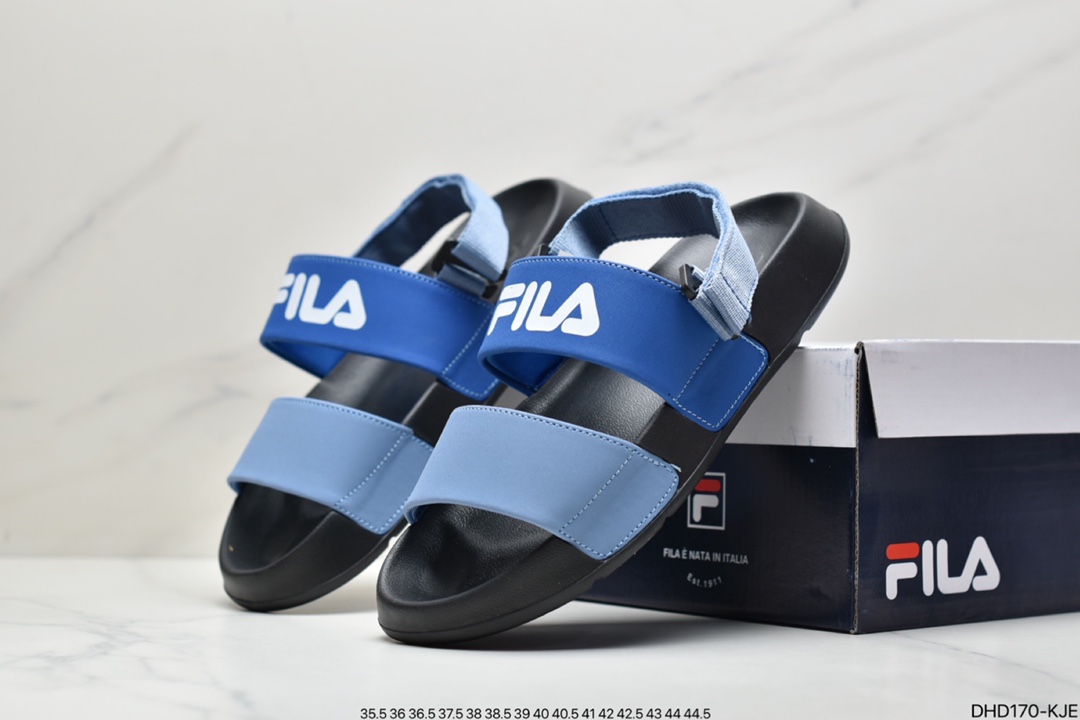 90 菲乐FILA TAPER 斐乐露趾运动拖鞋记忆海绵鞋垫