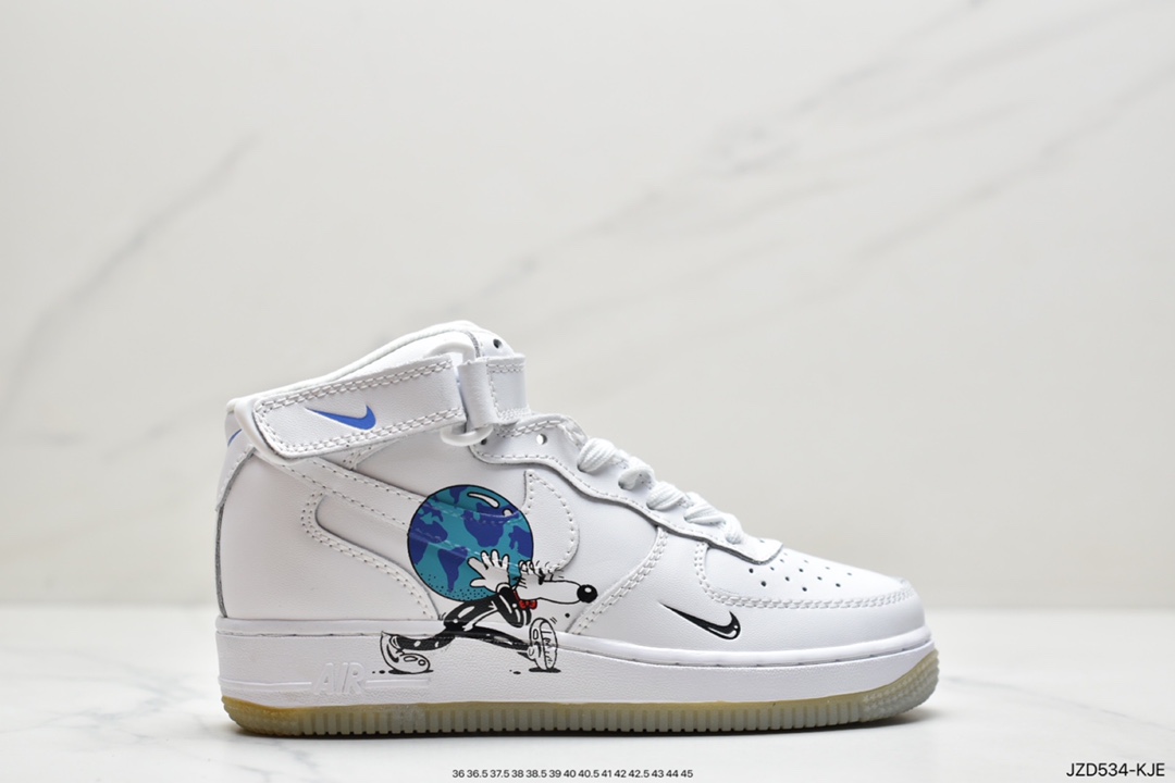 140 耐克Nike Air Force 1 Low  空军一号中帮百搭休闲运动板鞋315122-111