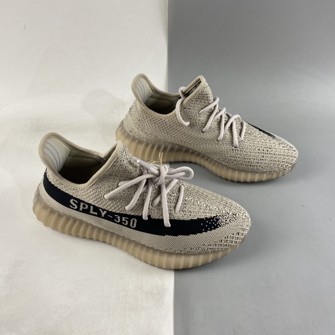 P200  Kanye West x Adidas  Yeezy Boost 350 V2 百搭轻便爆米花中底休闲运动慢跑鞋 HP7870