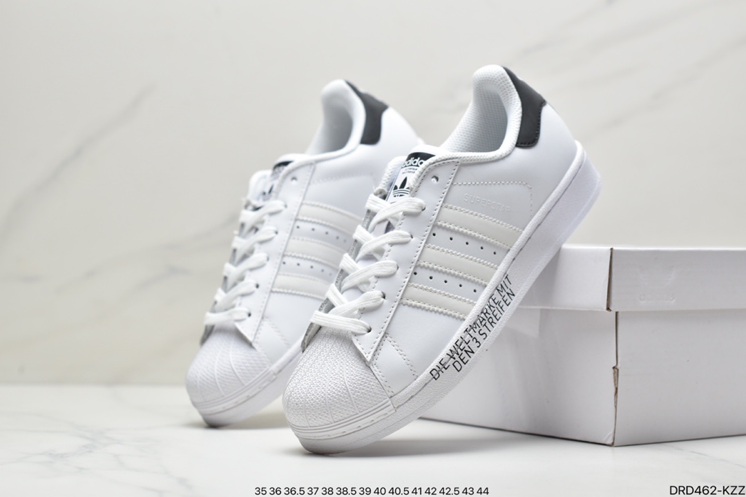 Adidas Adidas Originals Superstar clover shell head board shoes FV2811