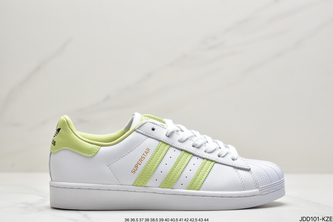 Adidas adidas Clover Originals Superstar ”White/Black/Gold” Shell Toe Sneakers GY5986