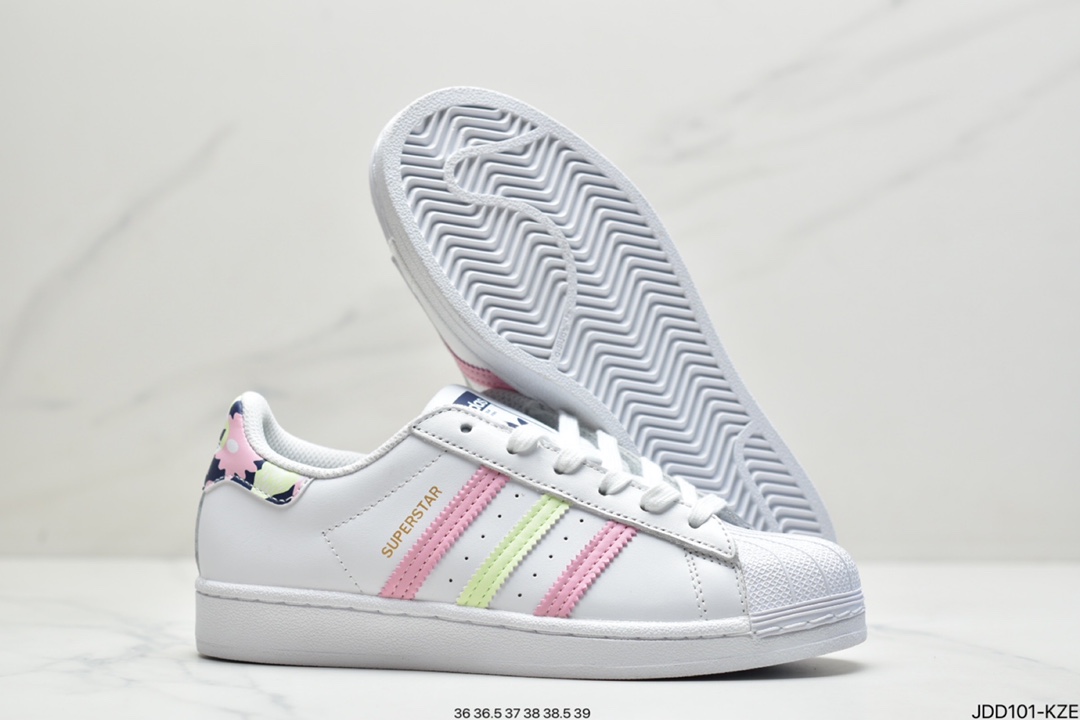 Adidas adidas Clover Originals Superstar ”White/Black/Gold” Shell Toe Sneakers GY5986