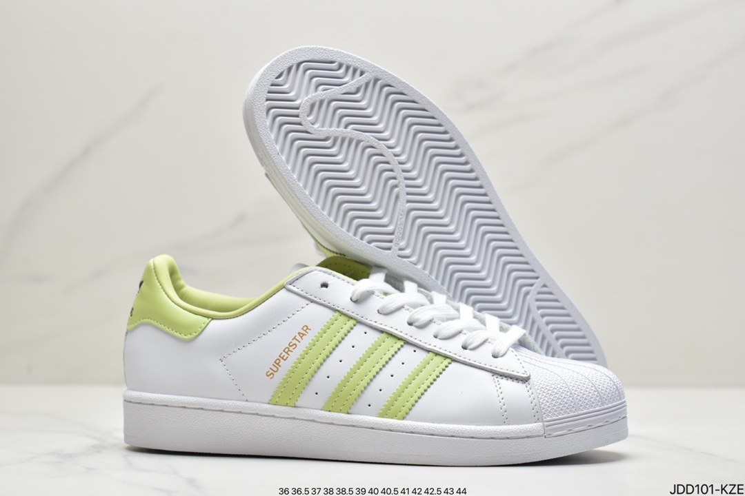 Adidas adidas Clover Originals Superstar ”White/Black/Gold” Shell Toe Sneakers GY5986