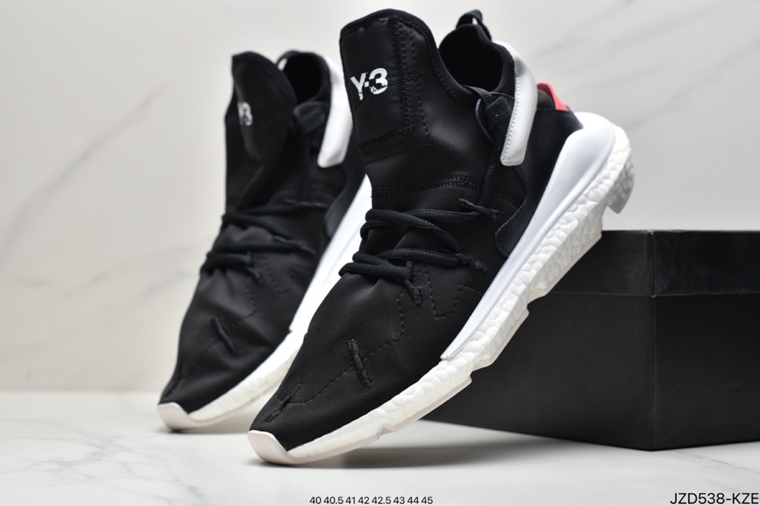 Yohji Yamamoto Y-3 QASA Adidas High Yohji Yamamoto Black Samurai F97319