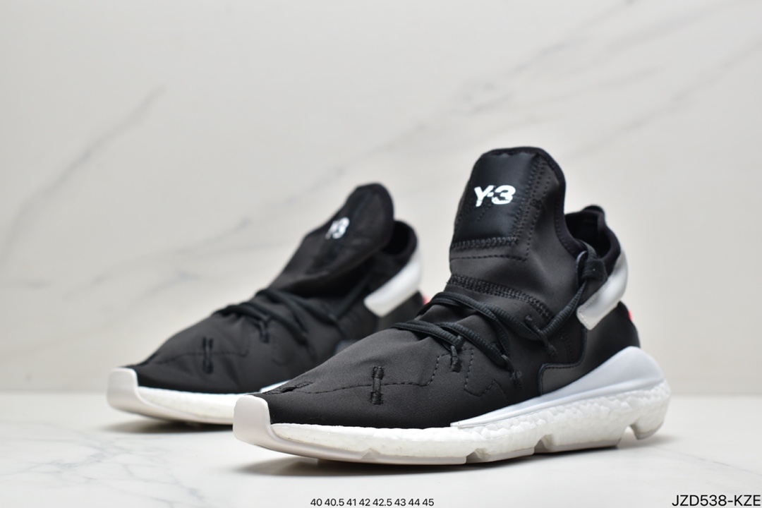 Yohji Yamamoto Y-3 QASA Adidas High Yohji Yamamoto Black Samurai F97319