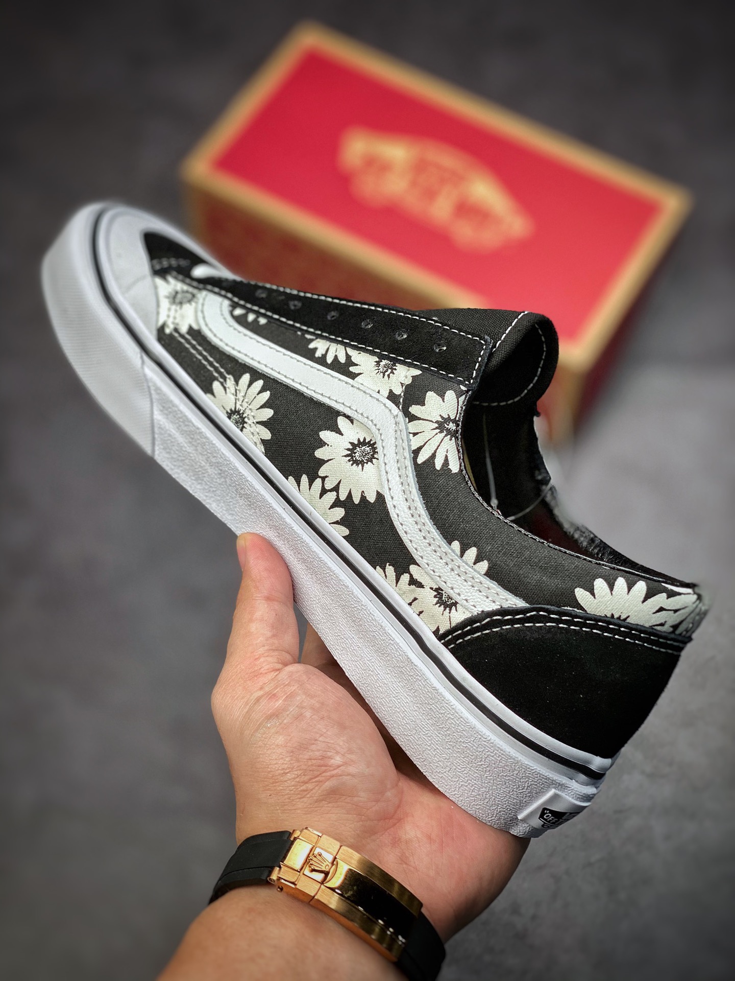 Vans Style 36 Decor SF Quan Zhilong small head killer whale same UV canvas shoes VN0A6DZ5SJG