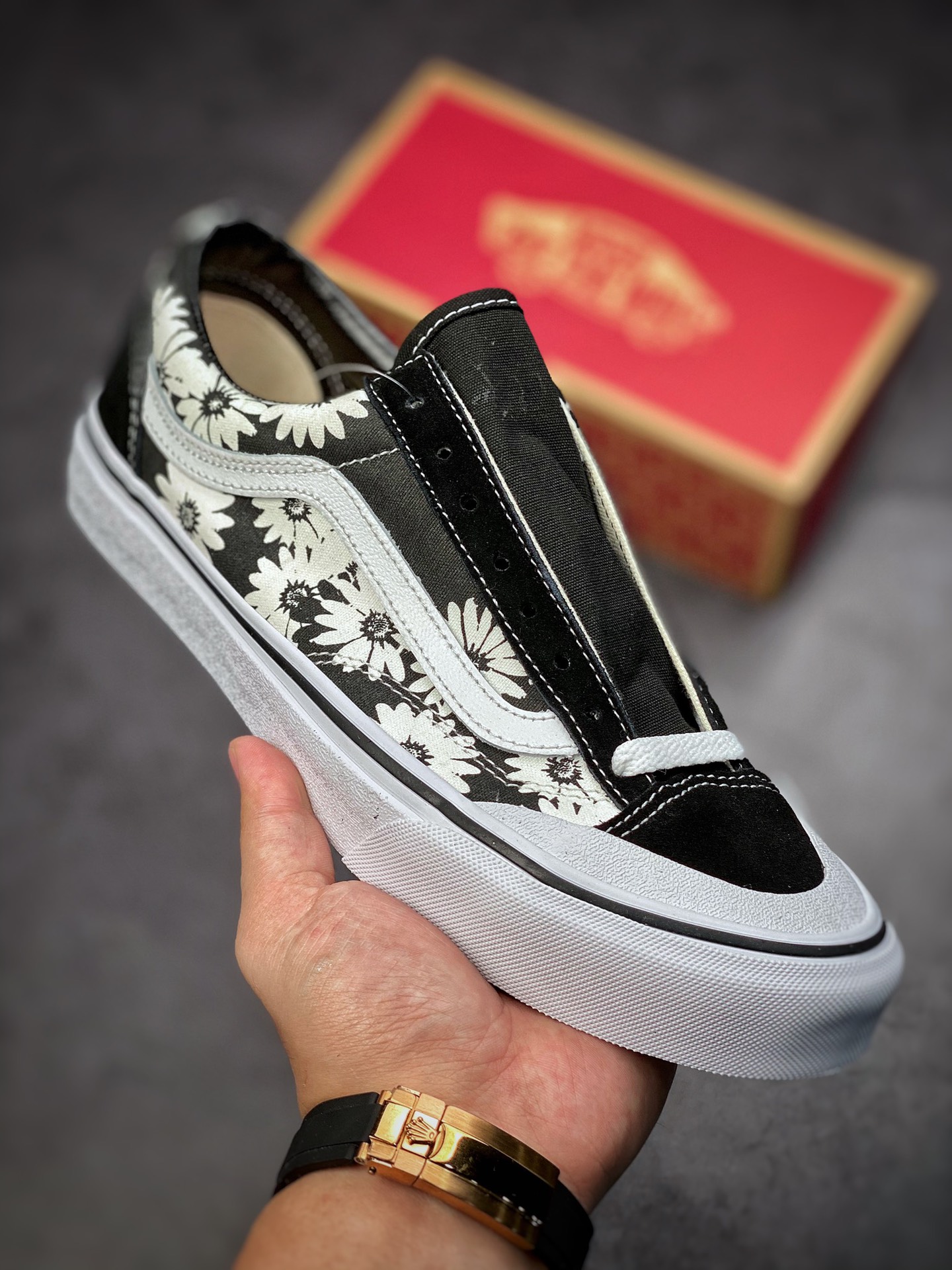 Vans Style 36 Decor SF Quan Zhilong small head killer whale same UV canvas shoes VN0A6DZ5SJG