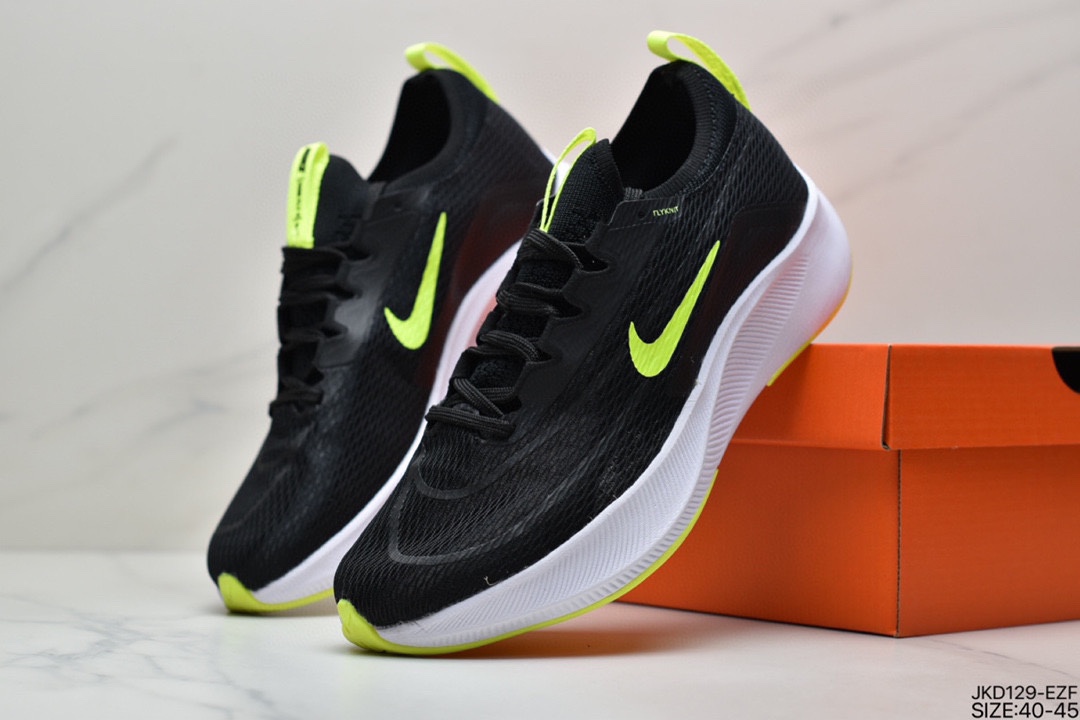 Nike NK Zoom Fly 4 Super Elastic, Breathable Lightweight Running Shoes with Flyknit Material CT2392-700