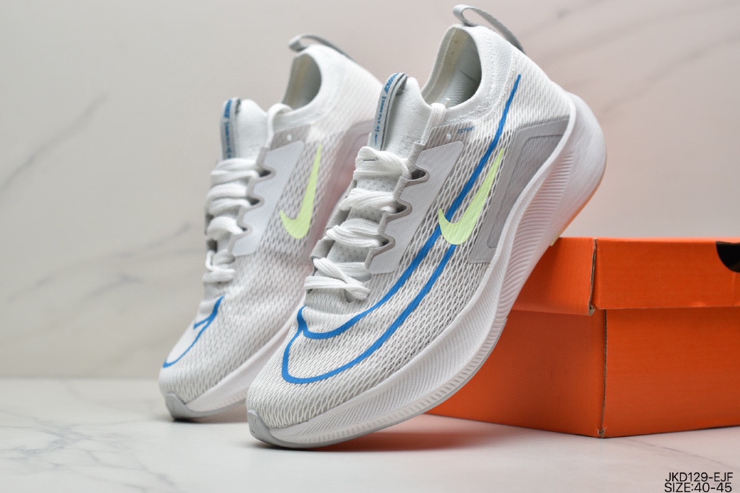 Nike NK Zoom Fly 4 Super Elastic, Breathable Lightweight Running Shoes with Flyknit Material CT2392-700
