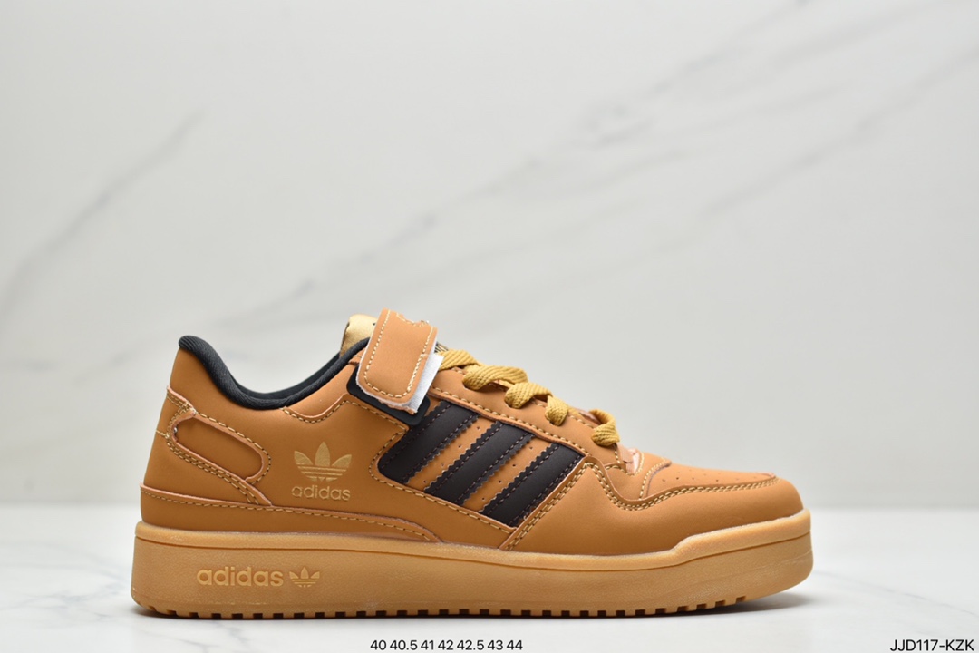 Adidas Clover Originals Forum 84 Low Rome series low-top retro lace-up all-match casual sneakers