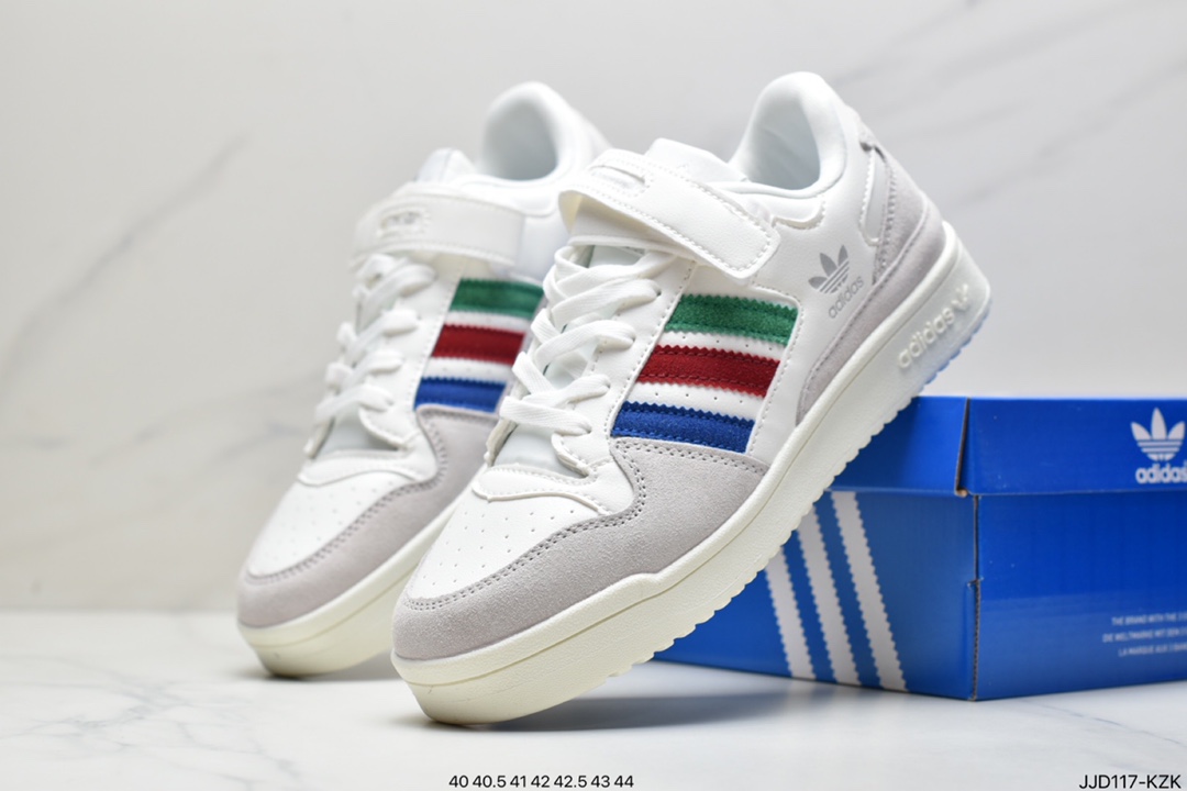 Adidas Clover Originals Forum 84 Low Rome series low-top retro lace-up all-match casual sneakers