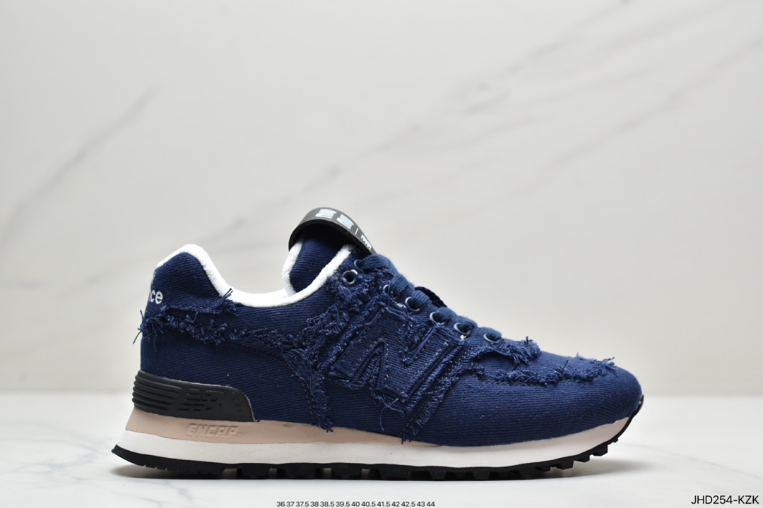 Miu Miu x New Balance NB574 Collaboration Retro Running Shoe Features a Distressed Upper