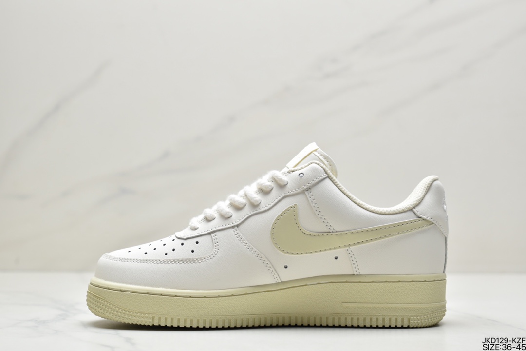 Nike NK Air Force 1 Low original last original cardboard to create a pure air force version DD8959