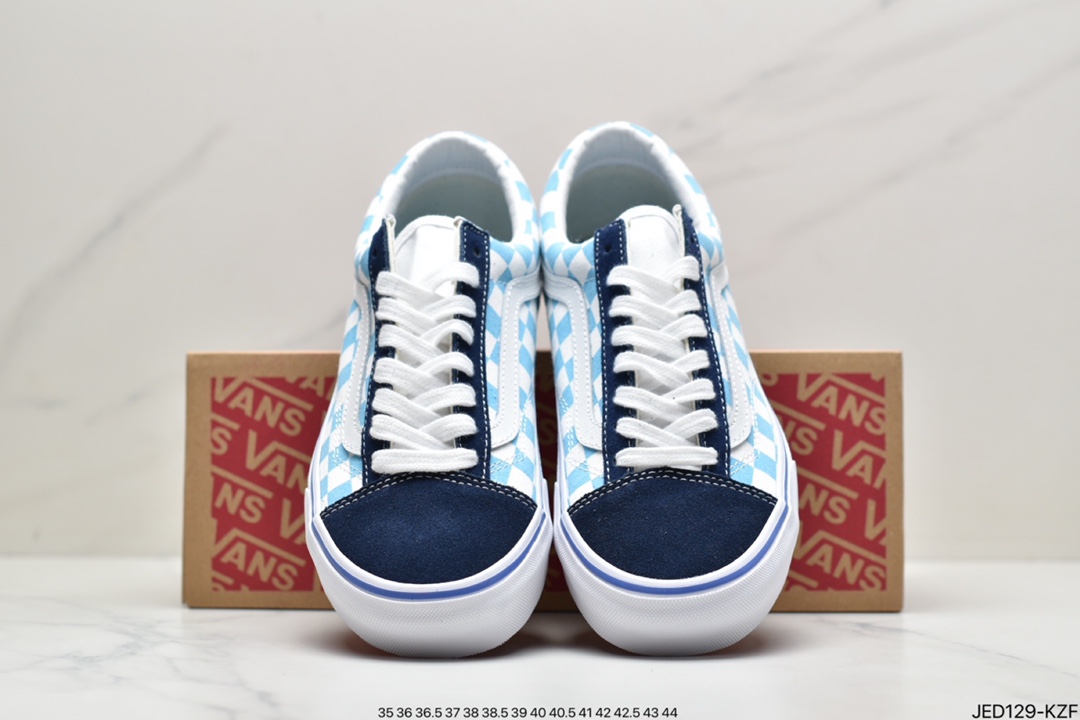 Vans Vans Official Style 36 Low-Top Sneakers Sneakers Process: Vulcanization 1:1 (weight 1:1, original steel stamp, material label, shoe type label, certificate) ID: JED129-KZF