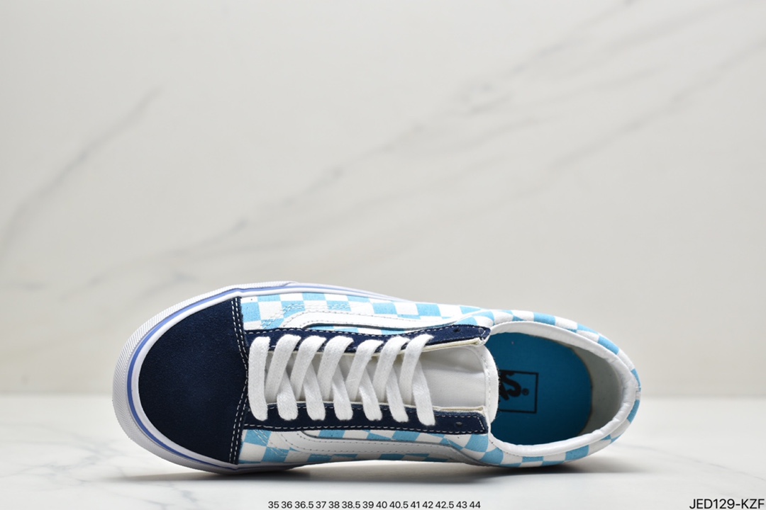 Vans Vans Official Style 36 Low-Top Sneakers Sneakers Process: Vulcanization 1:1 (weight 1:1, original steel stamp, material label, shoe type label, certificate) ID: JED129-KZF