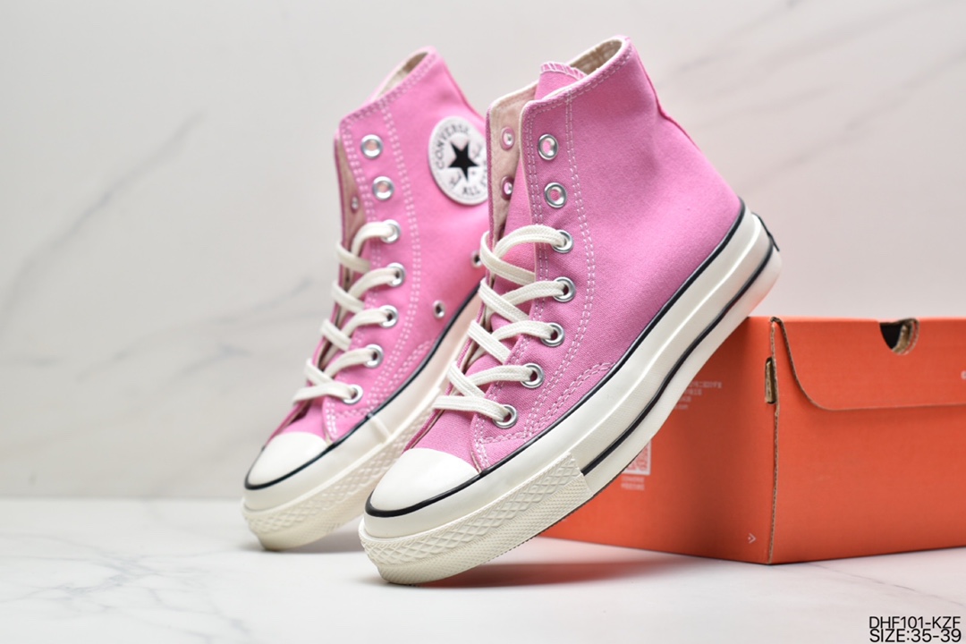 Converse CONVERSE Converse official Chuck 70 high-top hit color canvas shoes 162050C