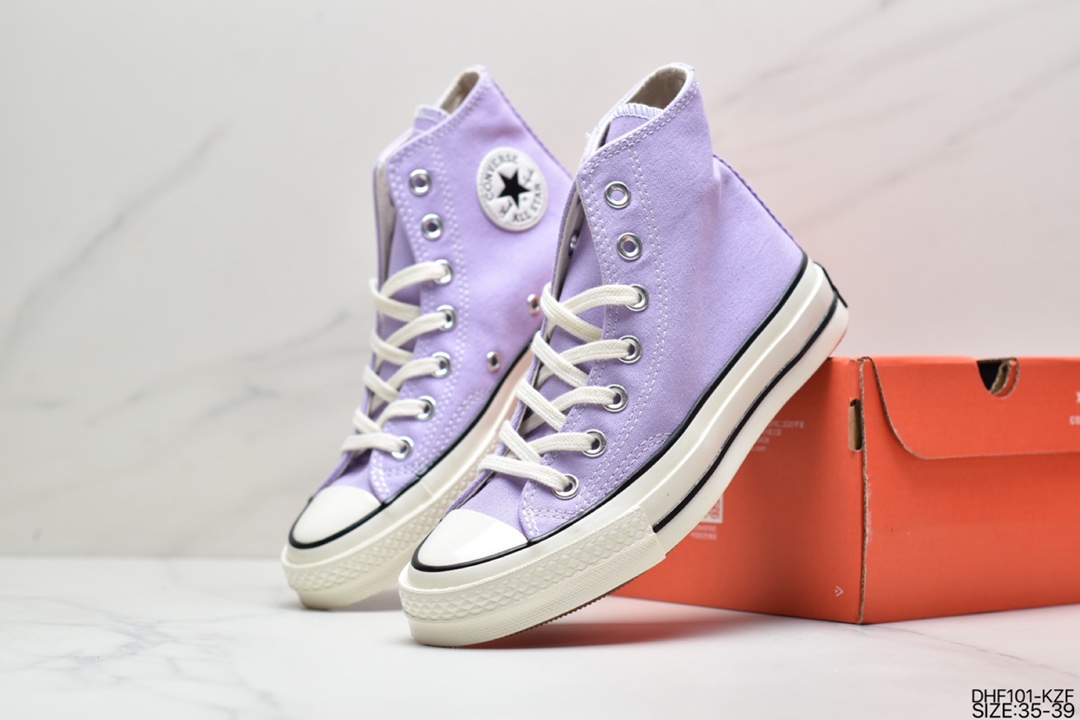 Converse CONVERSE Converse official Chuck 70 high-top hit color canvas shoes 162050C