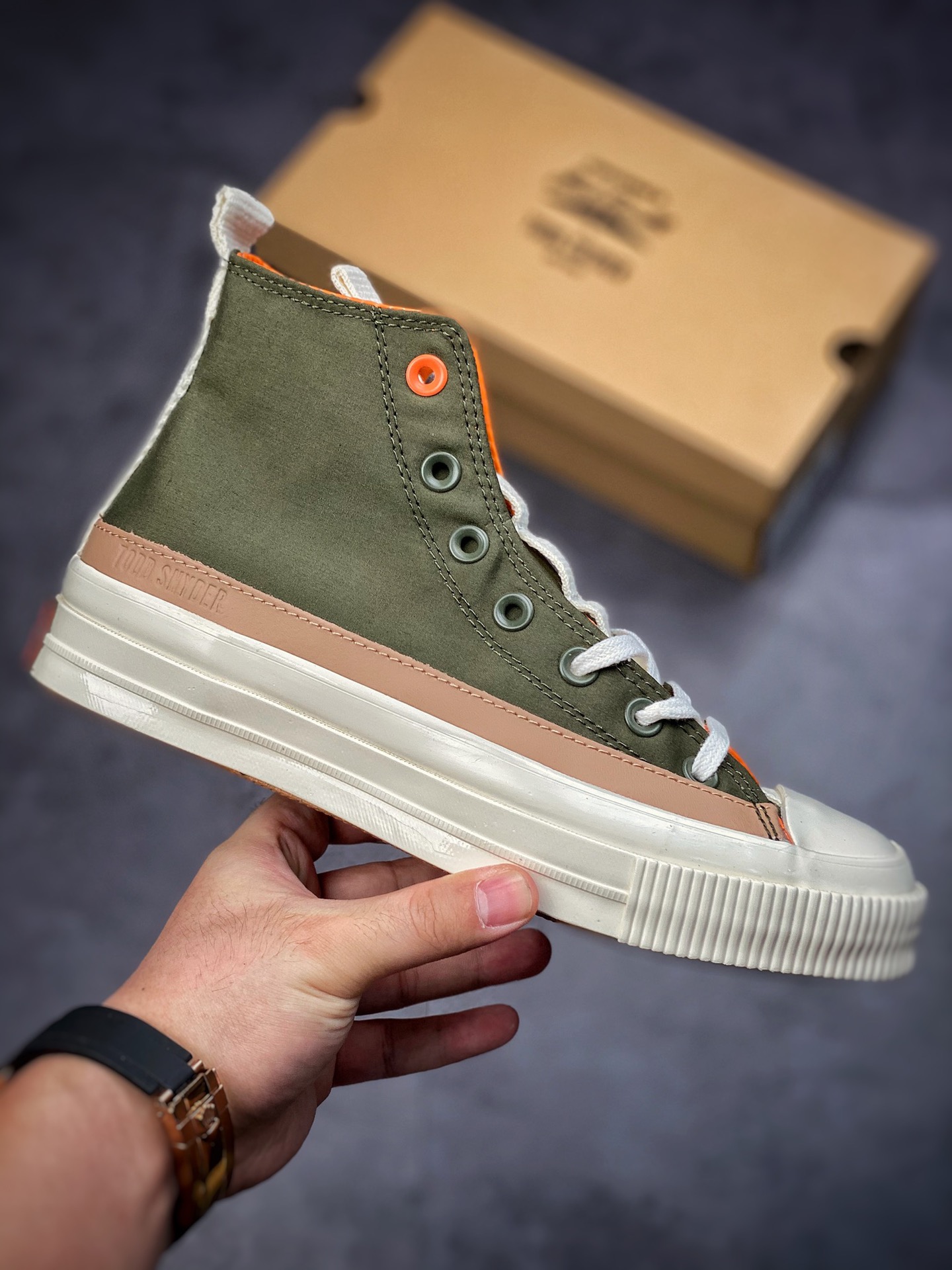 Converse x Todd Snyder joint series high-top casual shoes 173059C