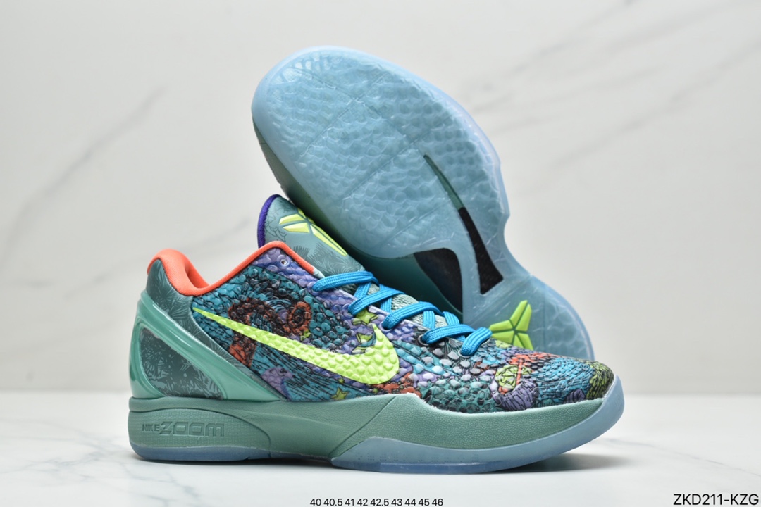 Nike Zoom Kobe VII System Kobe 7th generation replica actual combat sports low-top cultural basketball shoes 488371
