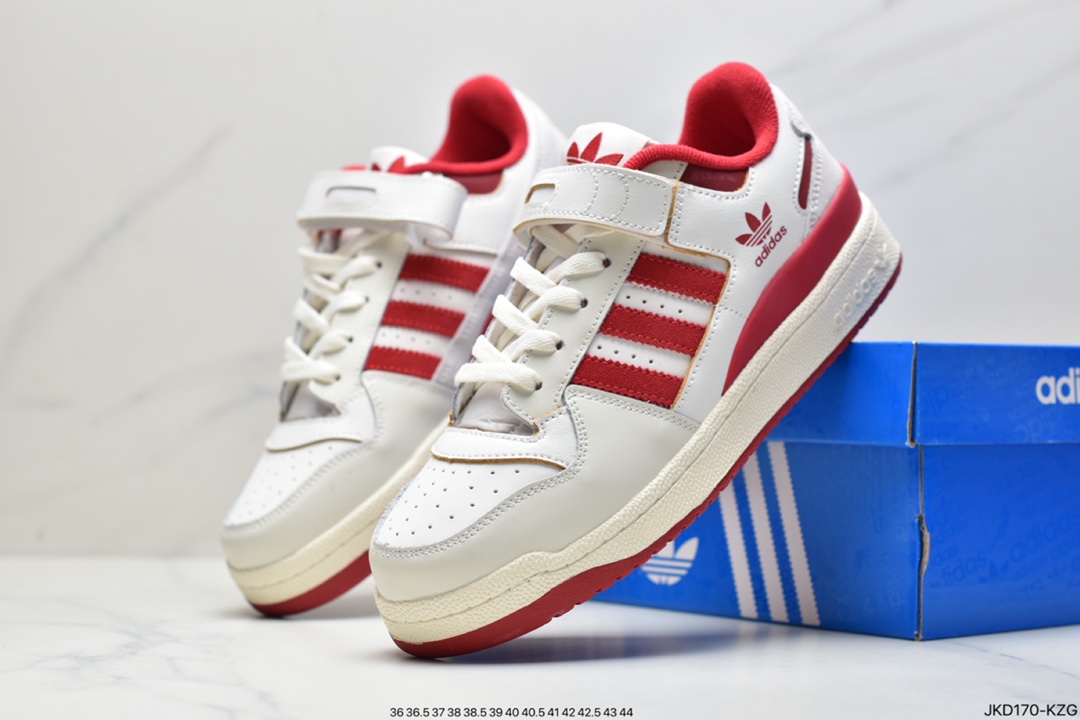 Adidas clover Originals Forum 84 Low Rome series Velcro low help GY8203