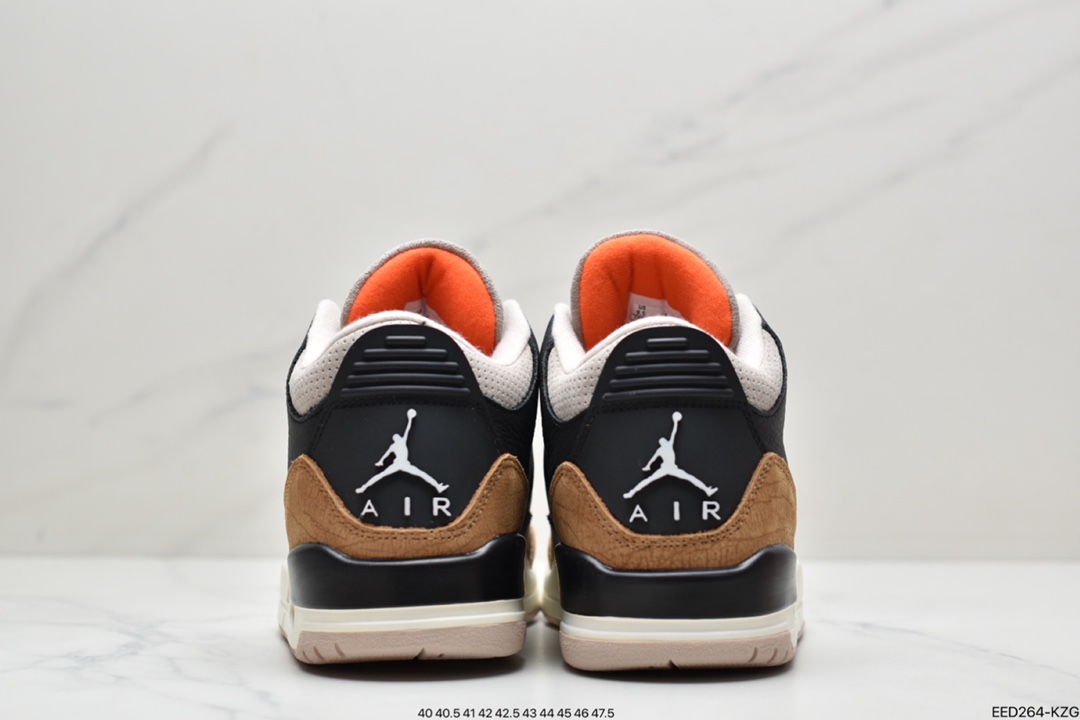 Pure Original Air Jordan 3 Retro ”Cardinal Red” White Wine Red CT8532-126