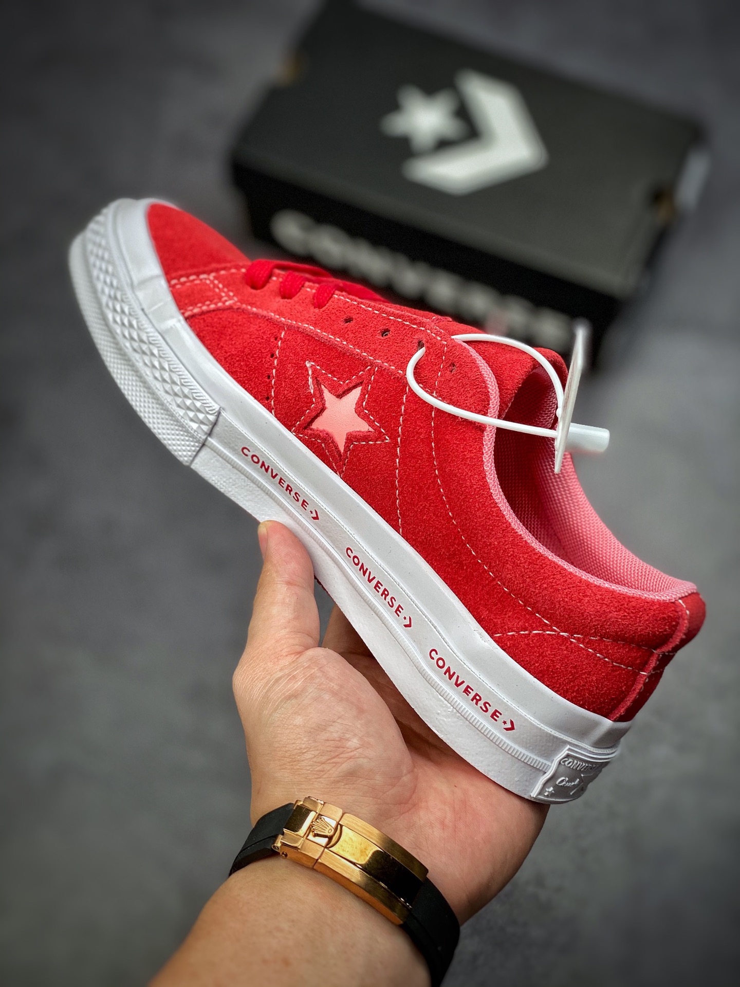 Kimura One Star Grass Watermelon Red Converse One Star Converse One Star is also destined to be the mainstream of this year