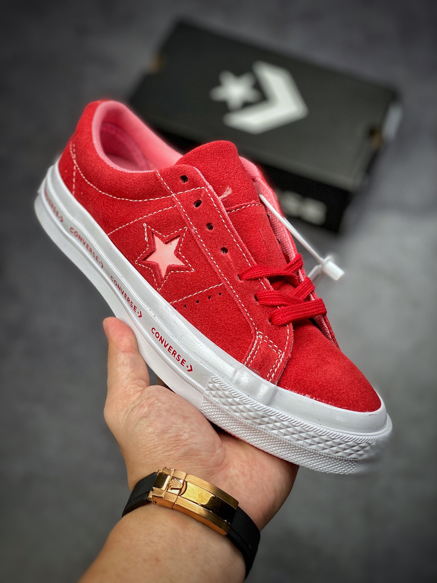 Kimura One Star Grass Watermelon Red Converse One Star Converse One Star is also destined to be the mainstream of this year