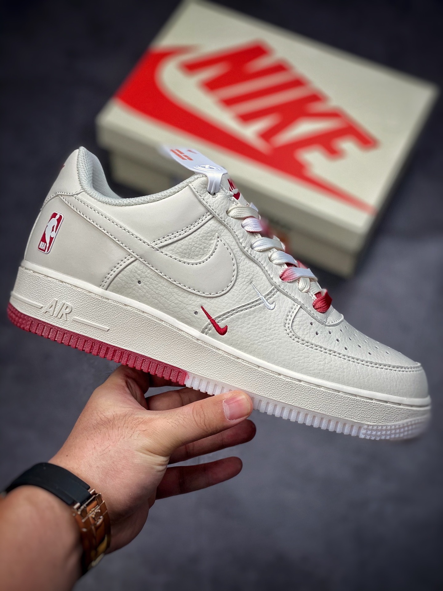 260 Nike Air Force 1 Low 07 串标白红渐变 NB8969-123