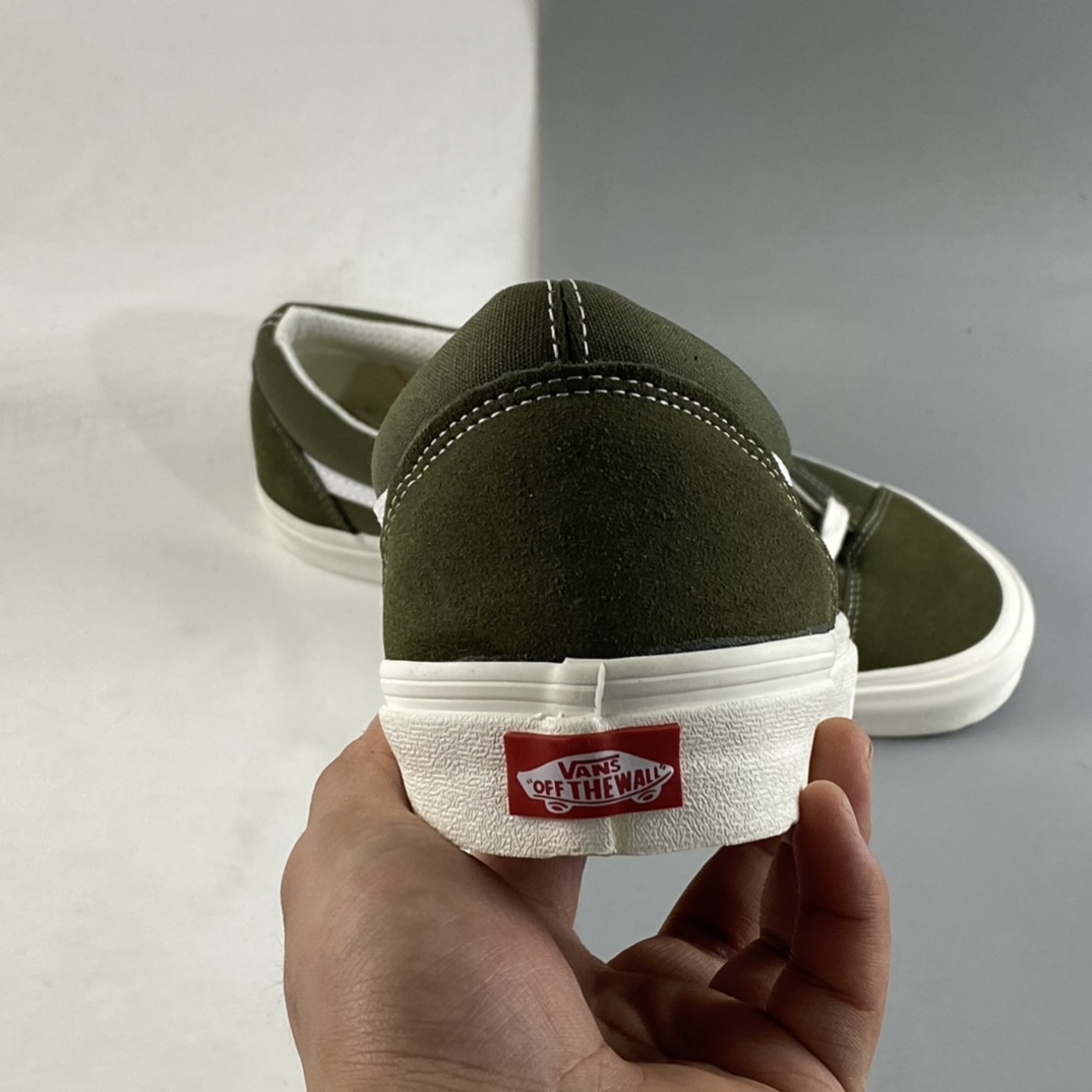 Vans Vault OG Style 36 Lx Suede Olive Green Low Top Casual Sneakers VN0A3AUURY6