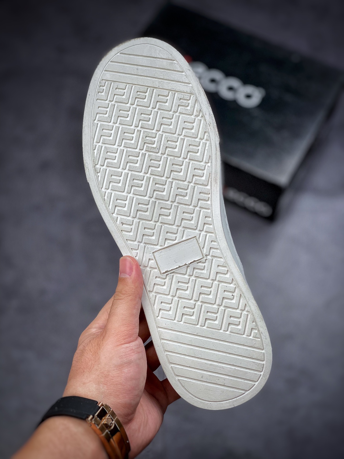 ECCO love step Huang Jingyu the same casual small leather shoes with clear texture of the first layer of calfskin