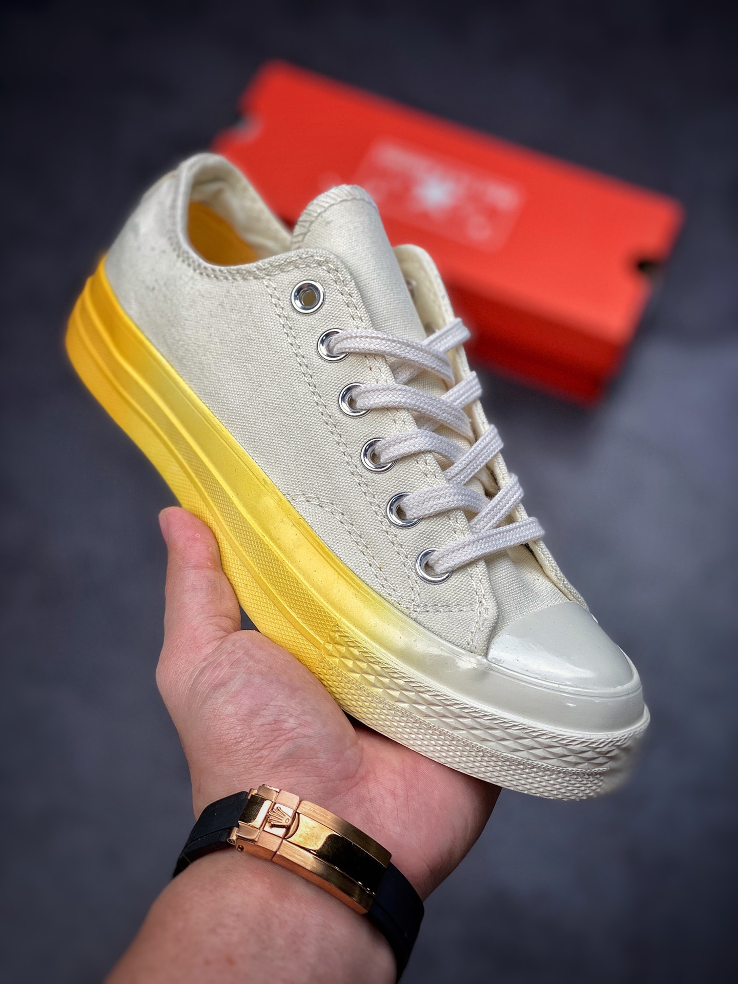 Converse 1970s is summer flavor gradient lemon A00534C