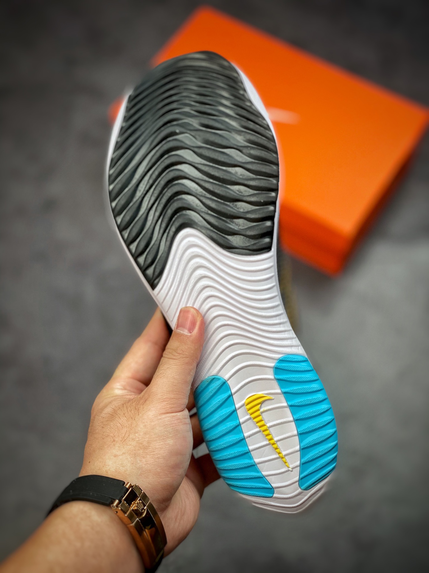 180 Nike ZoomX Streakfly Proto Running”Black/Gold/Sky Blue/Pink”5K/10K短跑马慢跑鞋DH9275-102