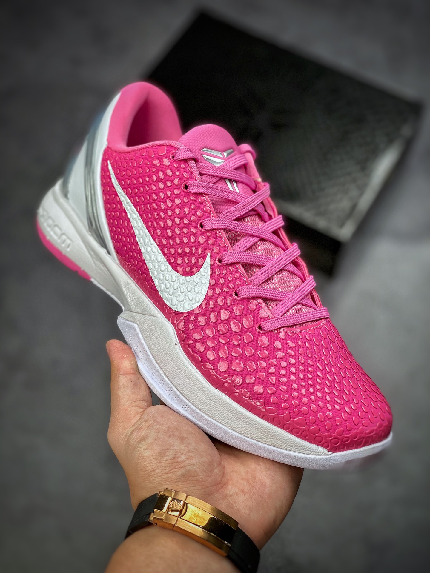 190 Nike Kobe VI ” Kay Yow Think Pink ” 科比6代乳腺癌DJ3596-600