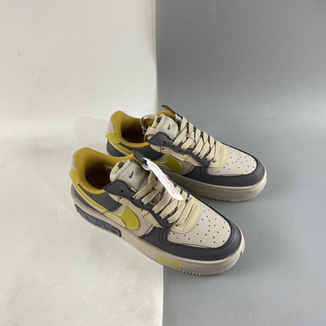 Nike Air Force 1 Fontanka Fontanka Series Bronze Air Force One Low-Top Casual Sneakers CW6688-602