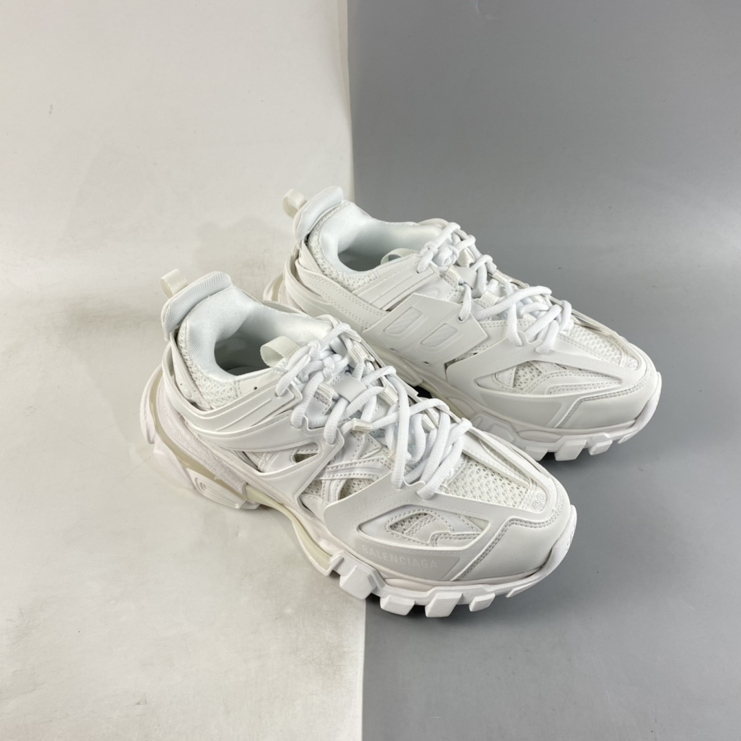 Balenciaga Sneaker Tess s.Gomma Res BI ALV/TIS EFF NUBUK/TIS E 2020 Official Latest Color Matching Trend Running Shoes W3GH21120