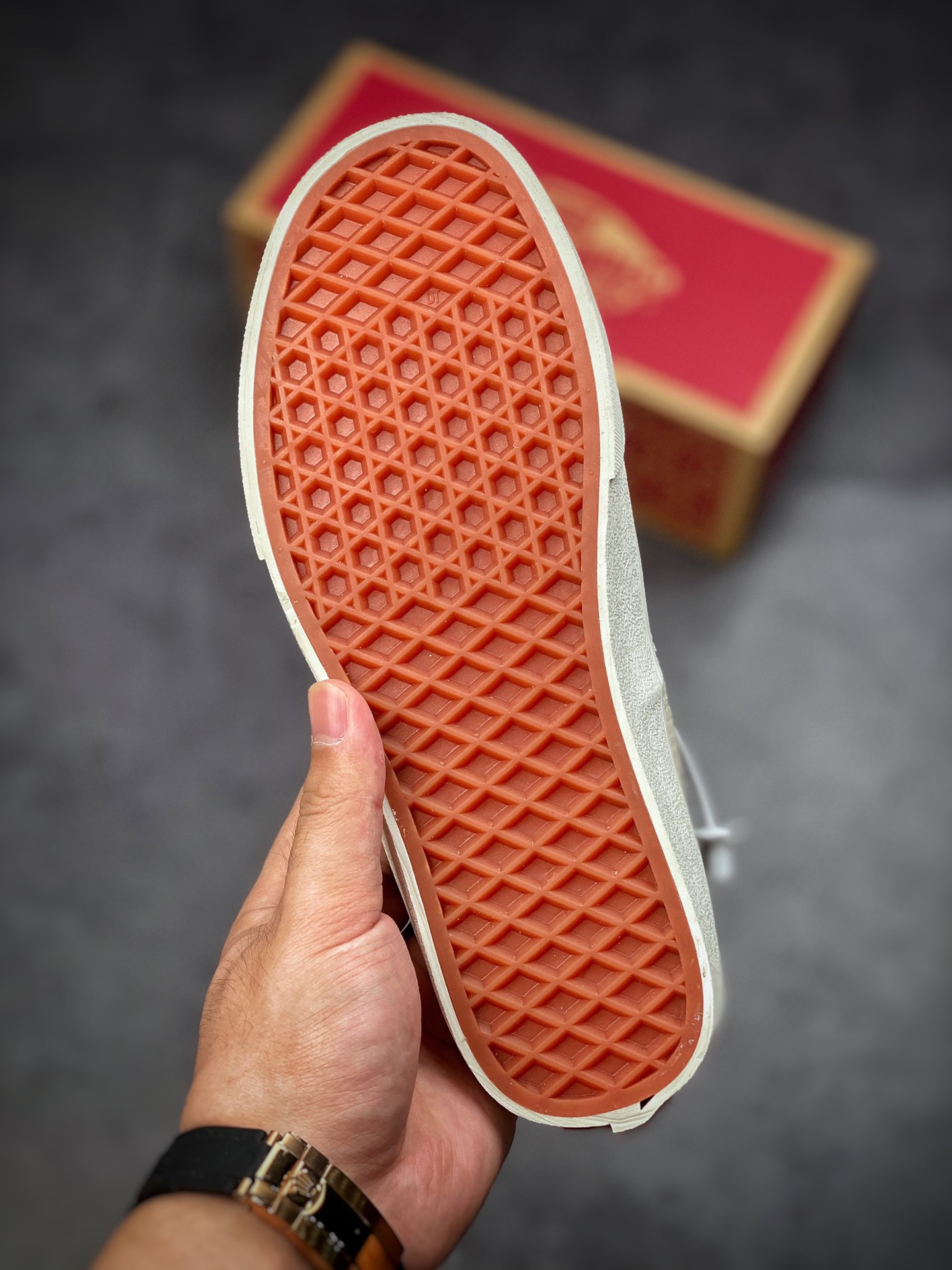 Vans Vans official Authentic color netizens stitching men's shoes women's shoes canvas shoes