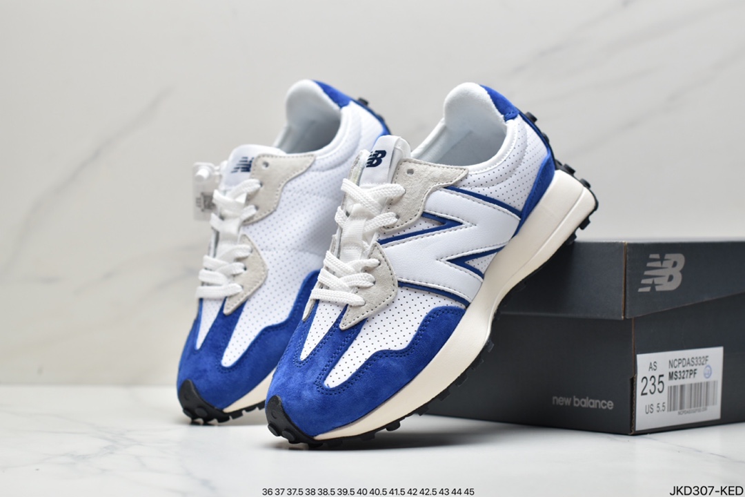 NB327 New Balance 327 Retro Pioneer MS327 Series Retro Casual Sports Jogging Shoes