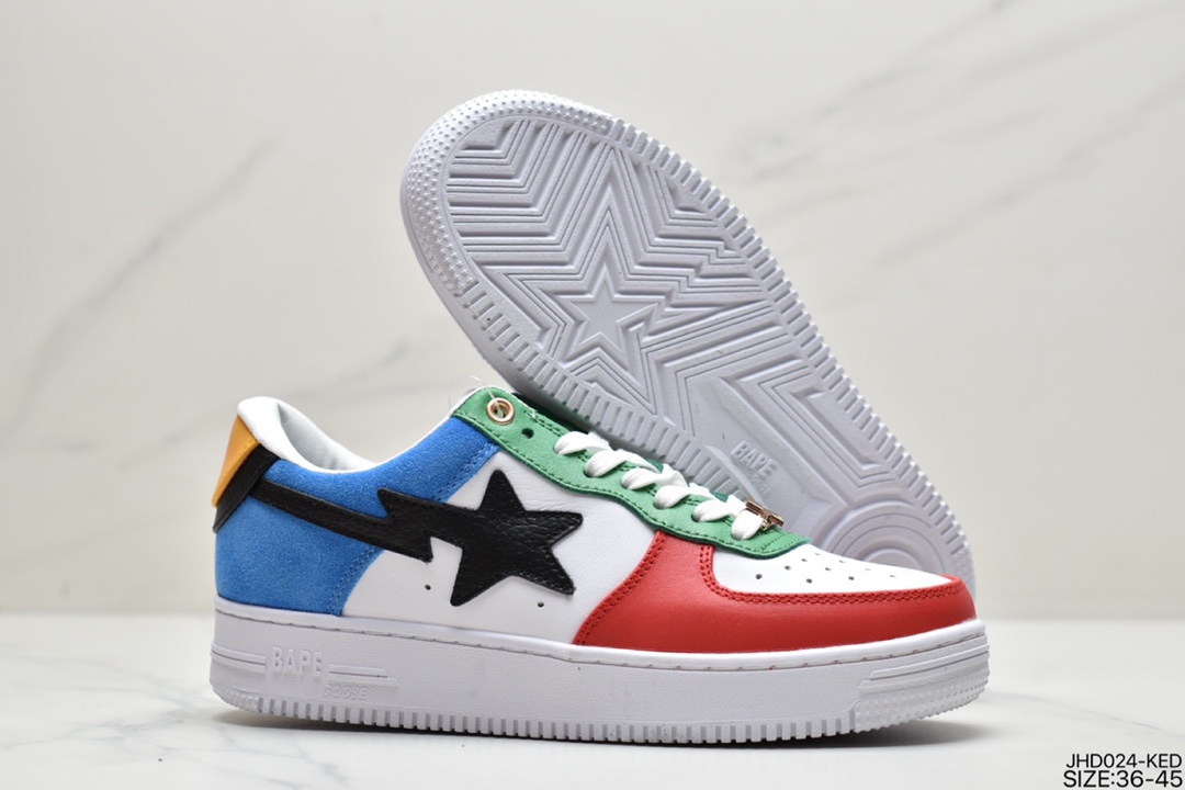 Trend godfather nigo brand Wang Yuan with the same Bape Sta ”Tokyo” classic all-match casual sports sneakers