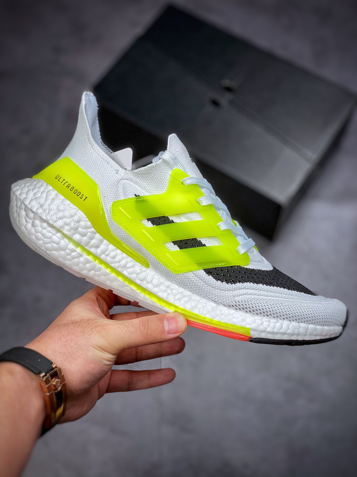 #UB 2021 The adidas ultra boost 2021 series with popcorn popcorn is officially exposed FY0366