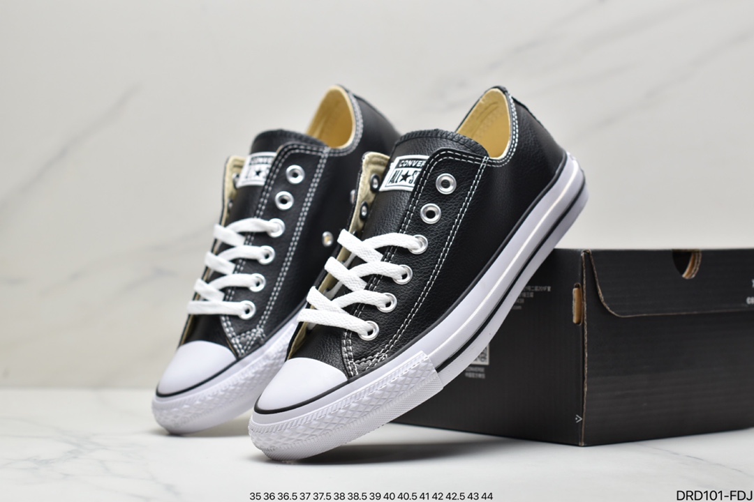 CONVERSE counter quality All Star Lift fashion thick-soled high-top leather panel shoes 103773