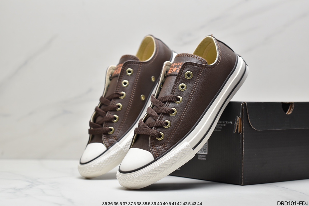 CONVERSE counter quality All Star Lift fashion thick-soled high-top leather panel shoes 103773