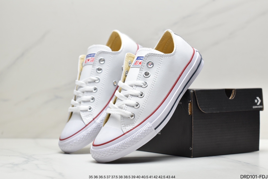 CONVERSE counter quality All Star Lift fashion thick-soled high-top leather panel shoes 103773