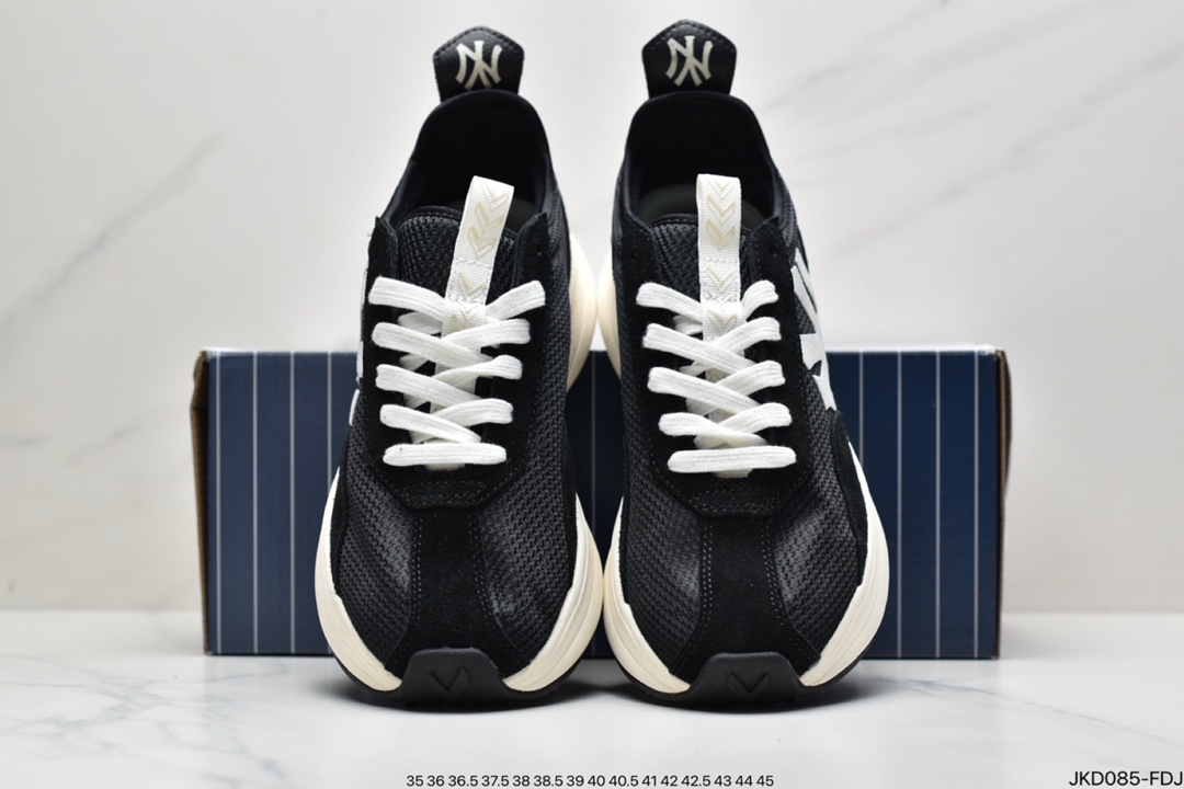 MLB Chunky Jogger Seamball New York Yankees Shoes ”Ivory” Jogger Series Running Shoes