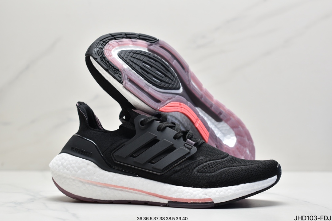 Adidas Ultraboost DNA UB22 Full Palm Popcorn Casual Sports Running Shoes