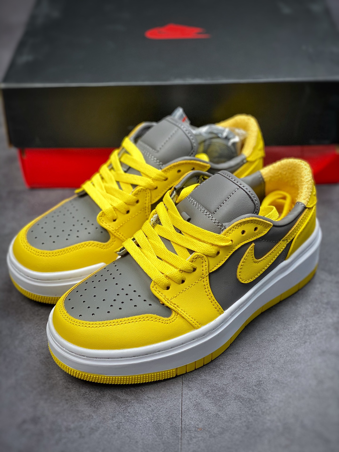 # Air Jordan 1 Elevate Low SE thick sole retro basketball shoes DH7004-017