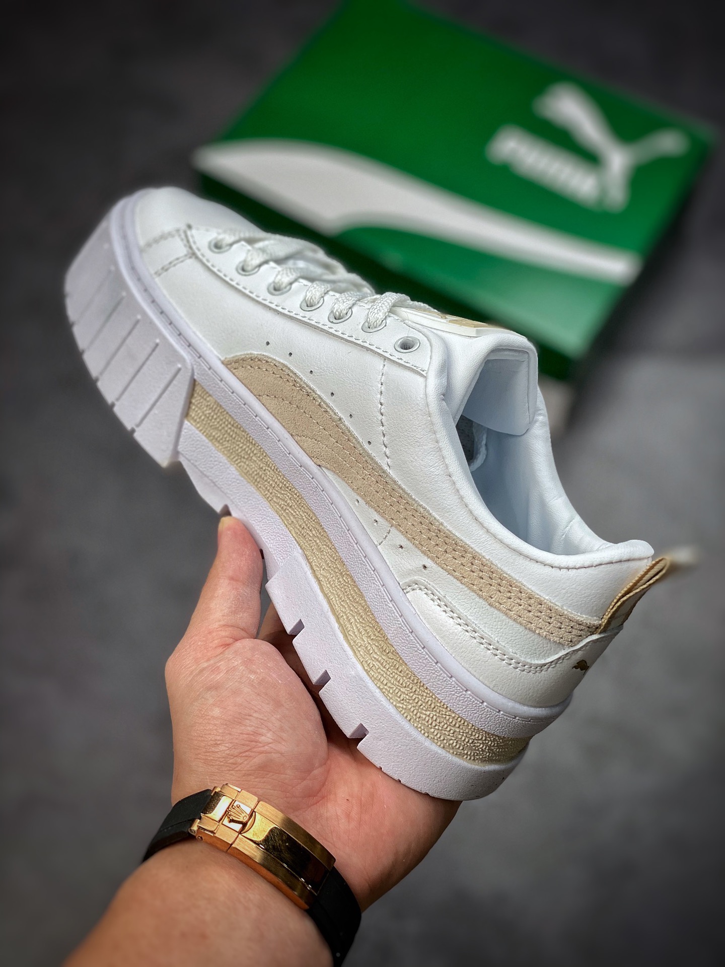 Sports brand Puma Wmns Mayze Leather 