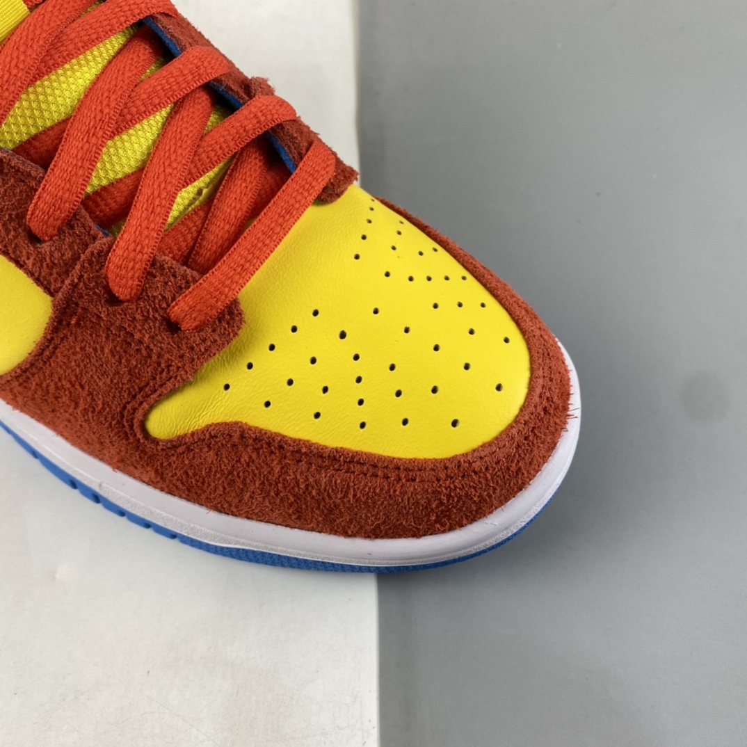 P300 Nike SB Dunk Low”Bart Simpson”扣篮系列低帮休闲运动滑板板鞋BQ6817-602