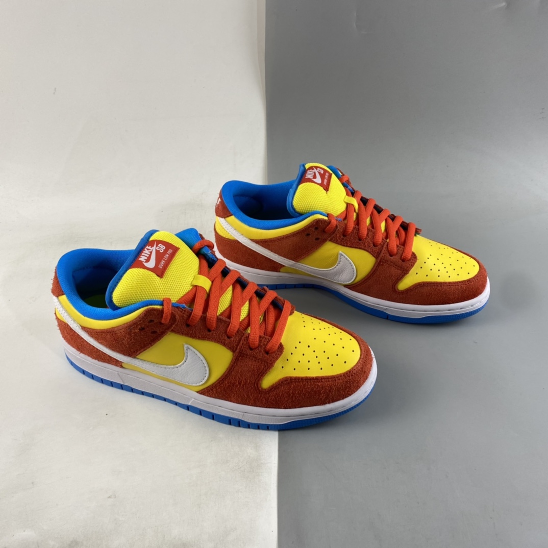 P300 Nike SB Dunk Low”Bart Simpson”扣篮系列低帮休闲运动滑板板鞋BQ6817-602