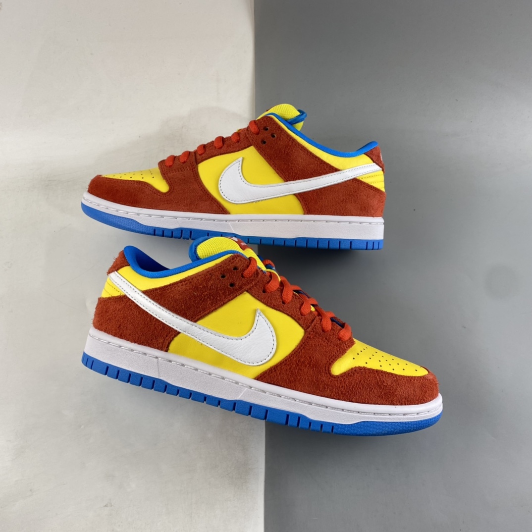 P300 Nike SB Dunk Low”Bart Simpson”扣篮系列低帮休闲运动滑板板鞋BQ6817-602